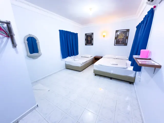 Bilik Deluxe Riang Ria Resort - 1 katil double, 1 katil single
